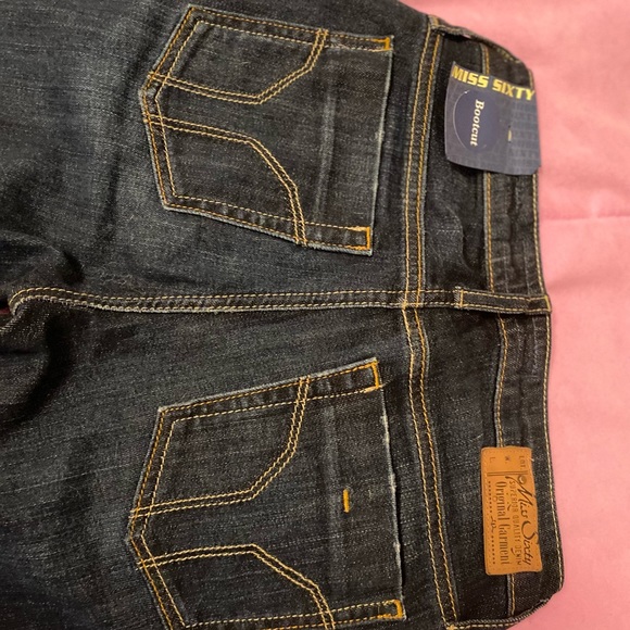 Miss Sixty Vintage Bootcut Mid / Lowrise Jeans - Picture 6 of 8